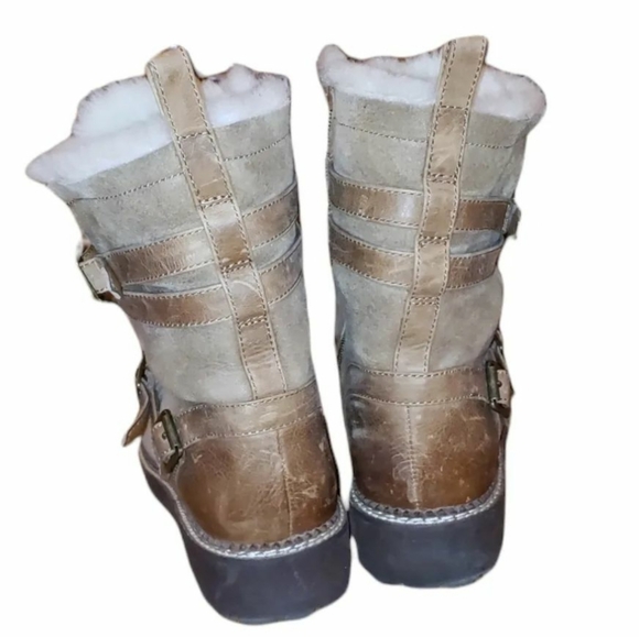 Distressed Combat Boots - Picture 5 of 6